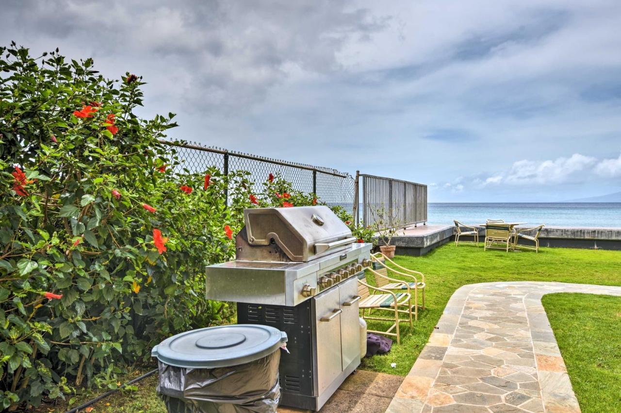 Beachfront Lahaina Condo - Featured On Hgtv! Kahana Exterior foto