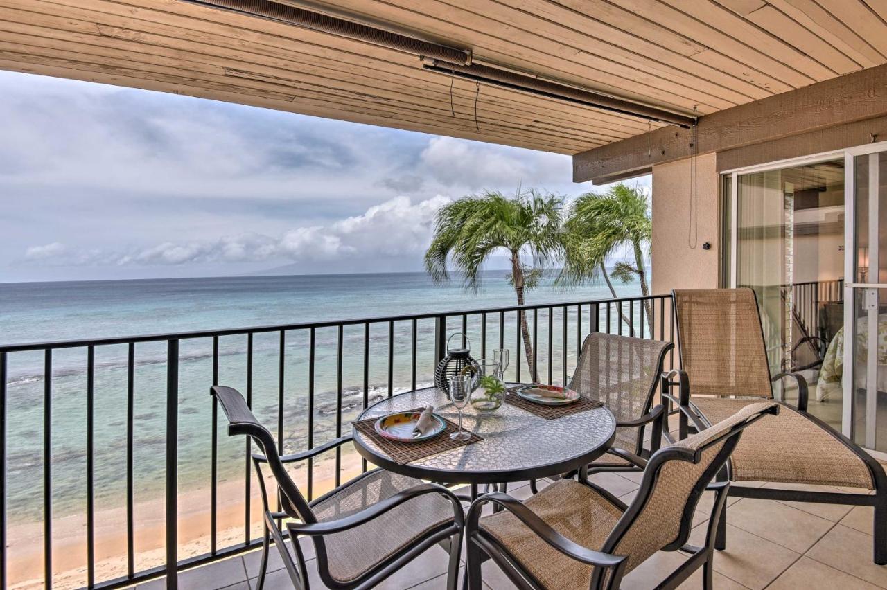 Beachfront Lahaina Condo - Featured On Hgtv! Kahana Exterior foto